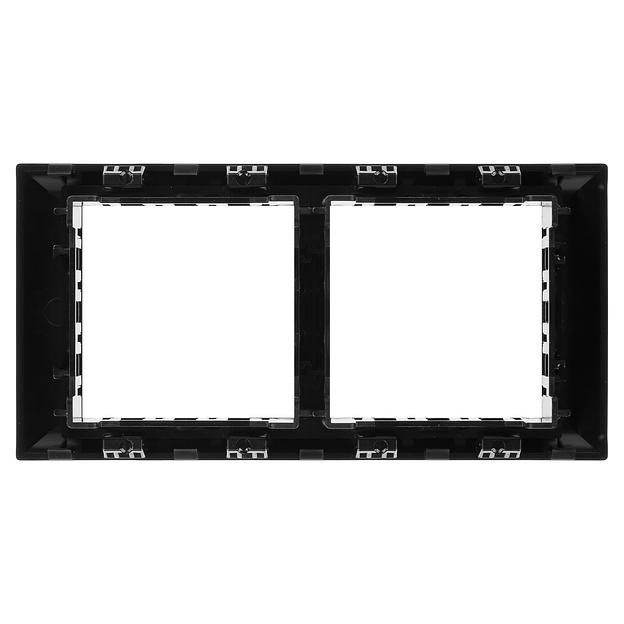 Dkc 4402914 Рамка-суппорт "Avanti" черный для "In-liner Front", 4 мод. фото 3