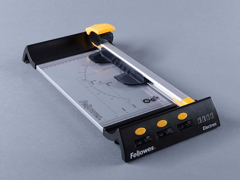 Резак дисковый Electron A4, комплект из 4-х картриджей (прямая резка, биговка, перфорация, волна) Fellowes Electron A4 (FS-54104) фото 5