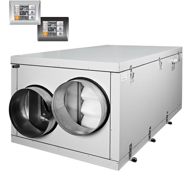 Приточно-вытяжная установка с пластинчатым рекуператором Фьорди ВПУ CF 1200 Н фото 2