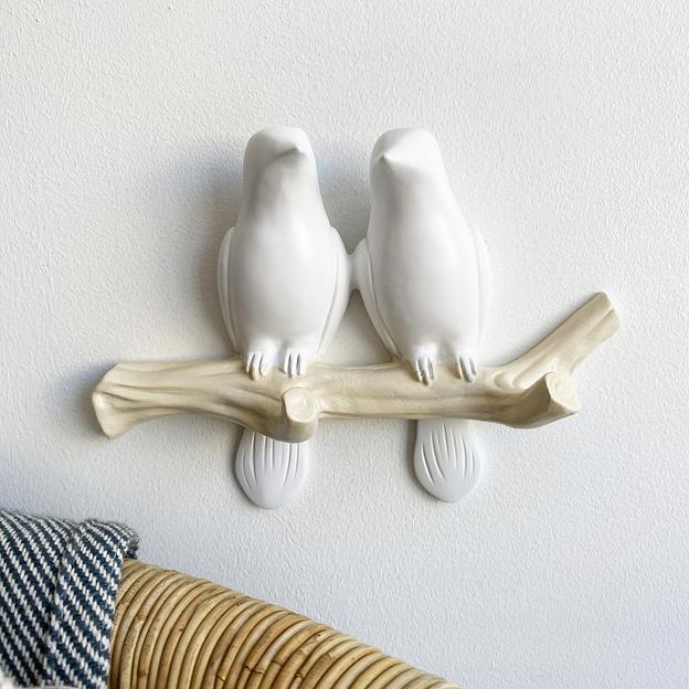 Настенный декор «Две птицы на ветке», опт фото 1