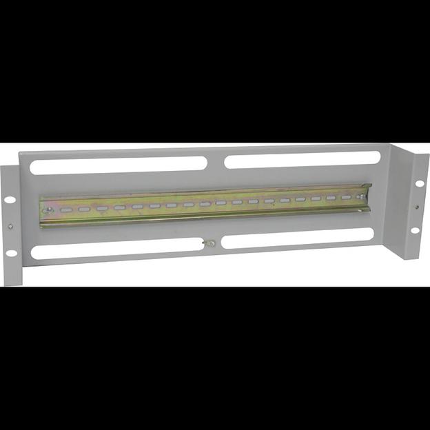 Панель 19" с DIN-рейкой 3U фото 2