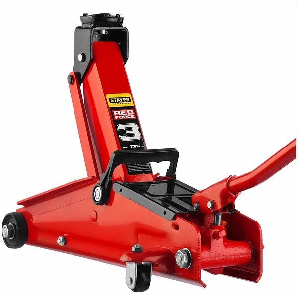 Домкрат Stayer «43154-3» Red Force гидравлический подкатной ОПТ фото 2