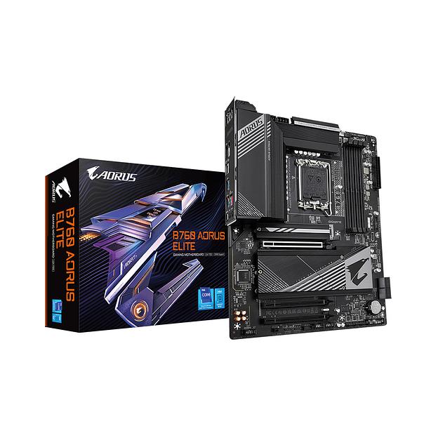 Материнская плата  Gigabyte  B760 AORUS ELITE (4719331851941) фото 1