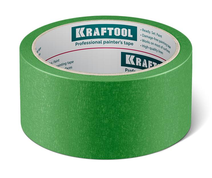 KRAFTOOL #300 Strong 48 мм х 30 м, для грубых и шероховатых поверхностей, малярная лента (12103-48) фото 1