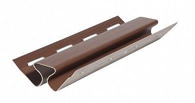 Угол внутренний Fineber к фасадной панели коричневый 3 м фото 1