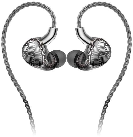 Наушники внутриканальные Fiio FA19 1.2м черный проводные в ушной раковине фото 1