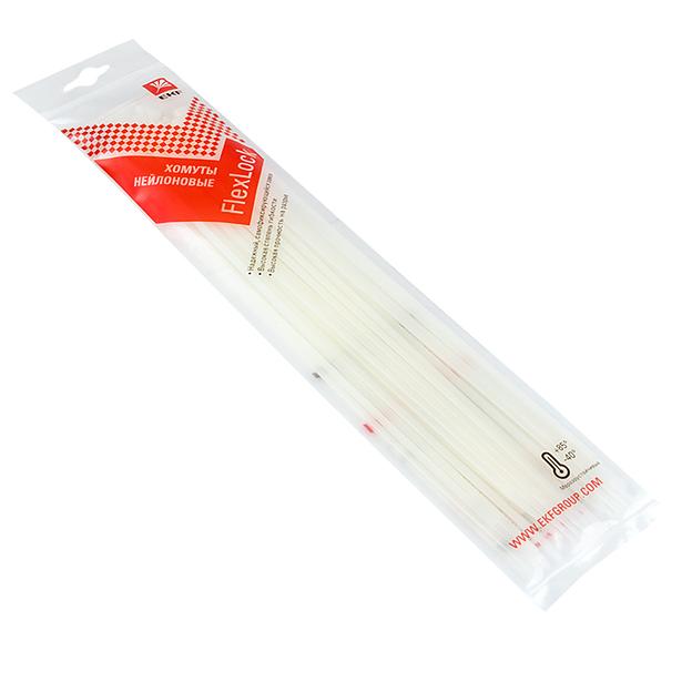 EKF plc-fl-ctsw-3.6x300 Хомут P6.6 стандартный (б), 3.6x300 (100шт) FlexLock PROxima фото 1