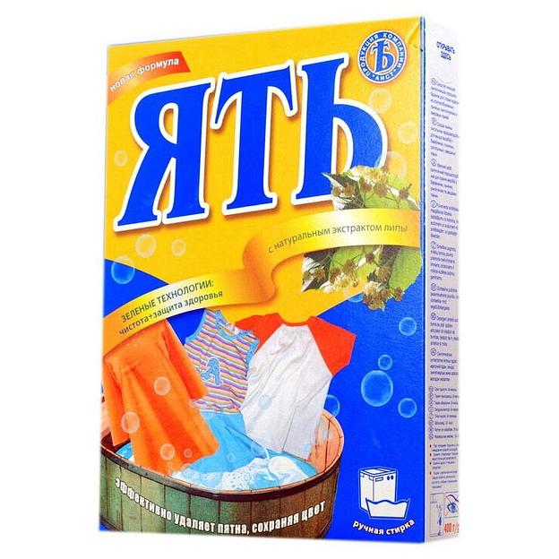 Стиральный порошок "Ять" 400г руч. стирка фото 1
