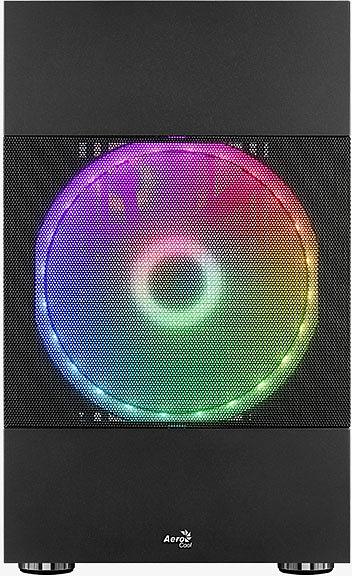 Корпус Aerocool Atomic-G-BK-v1 черный без БП ATX 1x120mm 2xUSB2.0 1xUSB3.0 audio фото 1