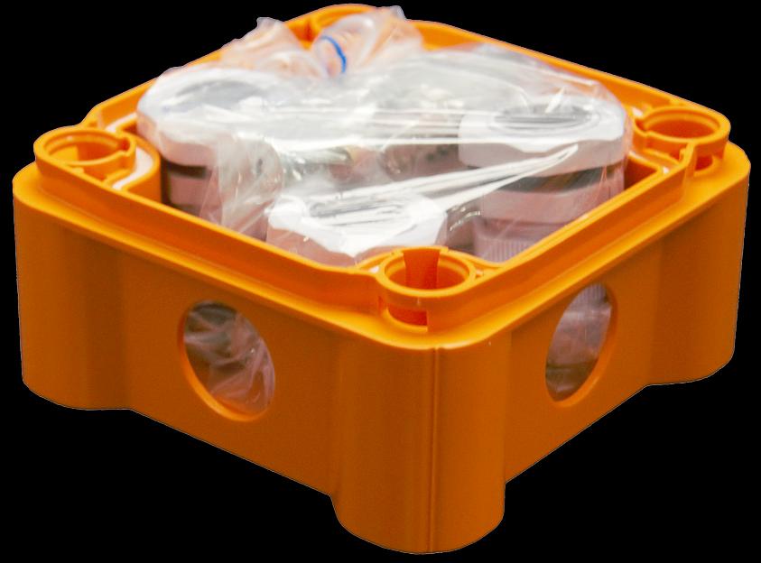 Коробка монтажная огнестойкая КМ-О-1010(П)(8к)-IP66(П6-12) фото 7