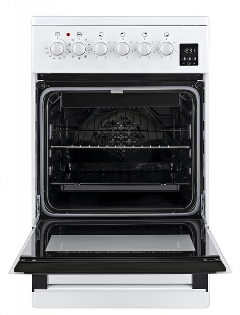 Плита Электрическая Weissgauff WES Е2V16 WE белый фото 2