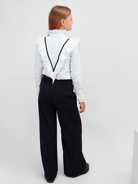 Брюки для девочки Соль&Перец тёмно-синий, арт.SP23 ОПТ фото 2