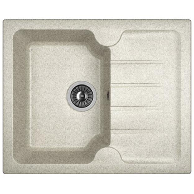 Мойка "Лора 620" (620х510х217), серый фото 1