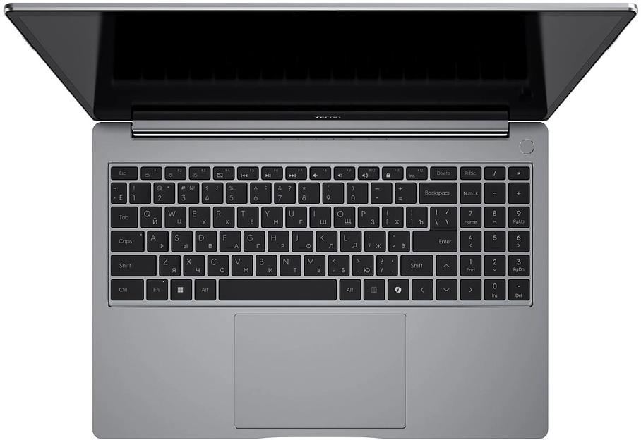 Ноутбук Tecno MegaBook T16MA Pro Core Ultra 7 155H 16Gb SSD1Tb Intel Arc 16" IPS WQXGA (2560x1600) Windows 11 Home grey WiFi BT Cam (71003300452) фото 5