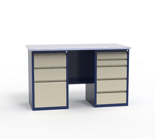 Верстак СВ-2Т.03.05.14_сб5 рабочий для автосервиса с драйверами фото 2