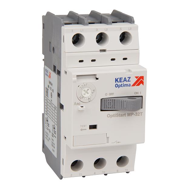 Выключатель автоматический 6А OptiStart MP 32T КЭАЗ 115744 фото 2