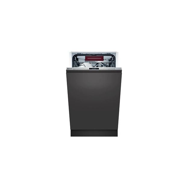 Встраиваемая посудомоечная машина NEFF S855EMX16E, узкая, ширина 44.8см, полновстраиваемая, загрузка 10 комплектов фото 1