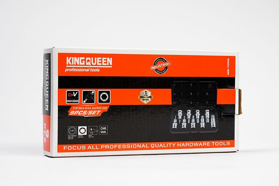 Набор инструментов KINGQUEEN 9 предметов WIB-15006 фото 6