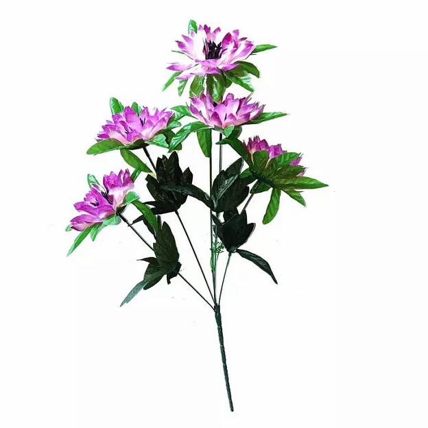 Букет с астрами на 5 голов 54см 282-623 фото 2