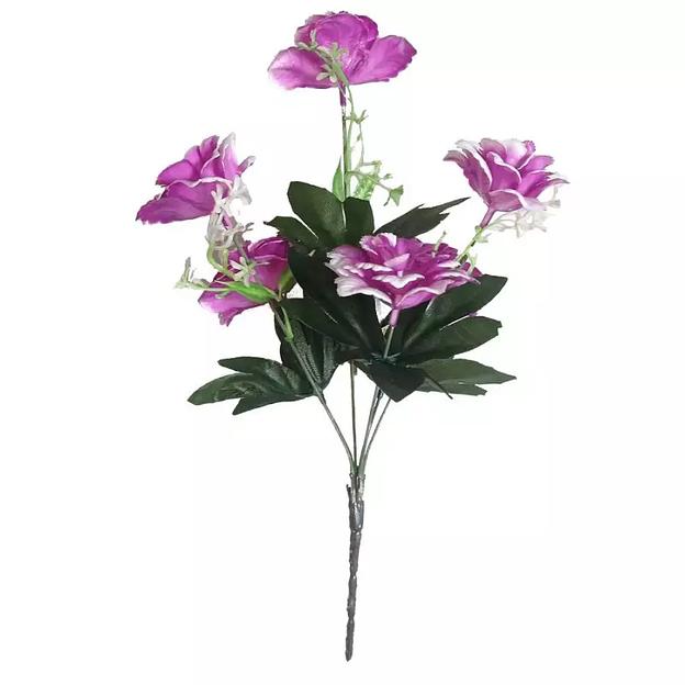 Букет роз пластик 6 голов 35см 439-705 фото 1