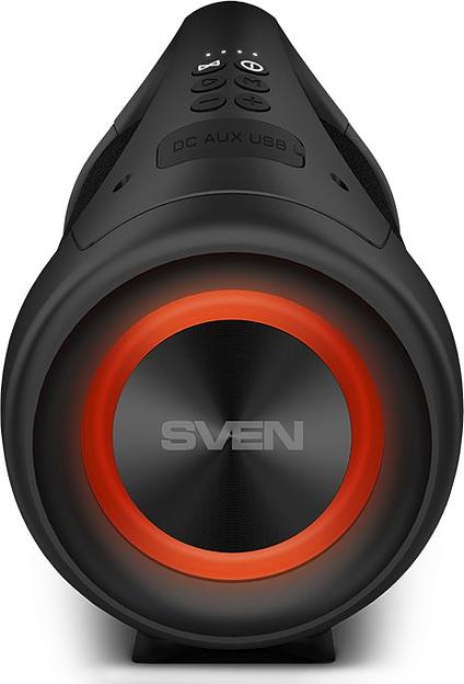 Колонка порт. Sven АС PS-370 черный 40W 2.0 BT (SV-020408) фото 3