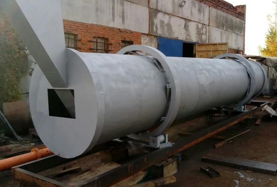 Сушильный барабан для инертных материалов СБ12/4000 фото 1