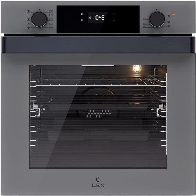 Духовой шкаф Электрический Lex EDP 610 GR Wide Series серый фото 1