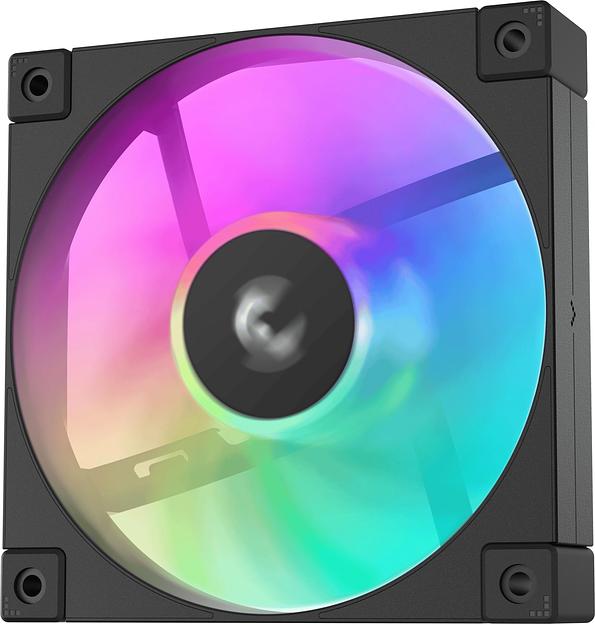 Вентилятор Deepcool FD12 ARGB 120x120x25mm черный 4-pin 26.9dB 166gr Ret (R-FD12-BKAPN1-G) фото 2