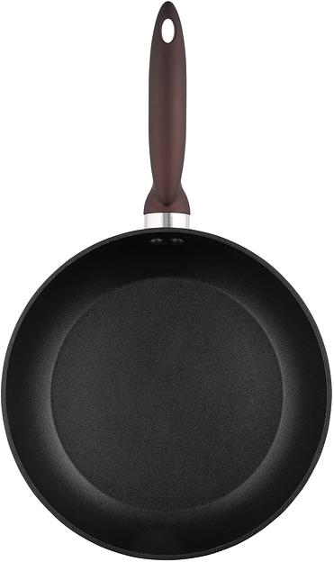 Сковорода Rondell Tierno RDA-1575 круглая 24см покрытие: Xylan Plus ручка несъемная (без крышки) черный фото 3