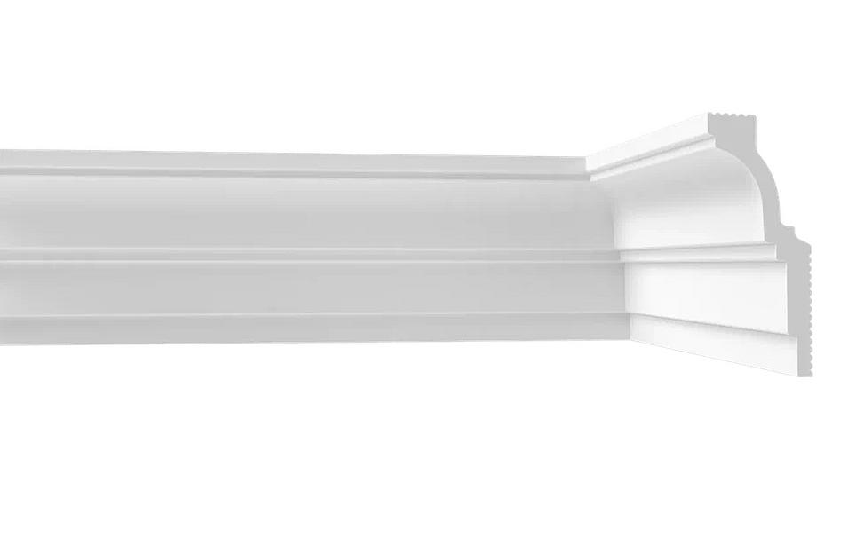 Плинтус потолочный Format 10511E, белый ОПТ фото 1