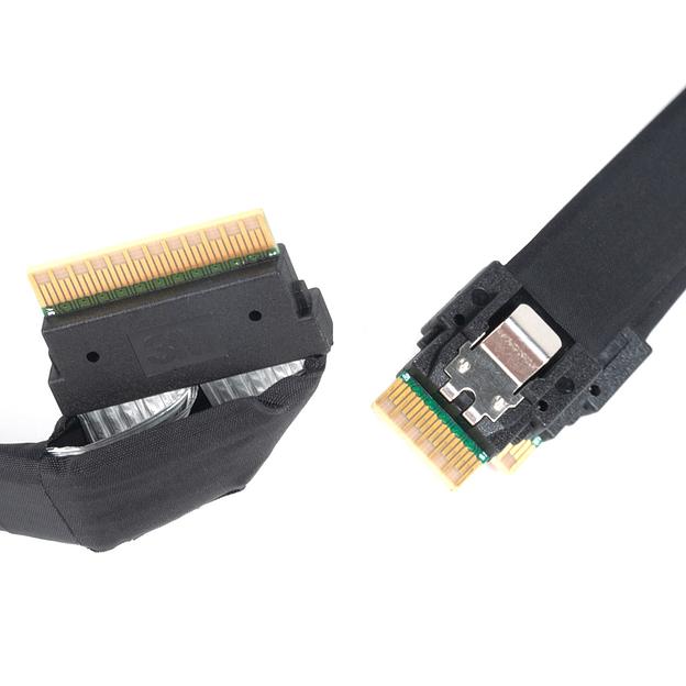 Кабель интерфейсный Slim SAS NVMe Supermicro CBL-SAST-1250F-85 фото 3