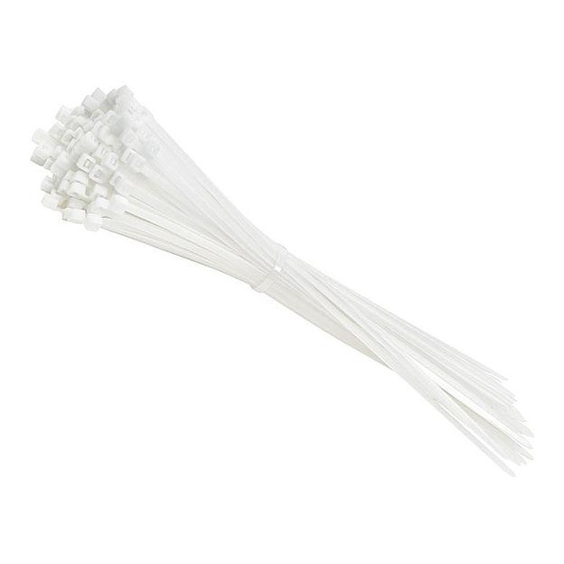 Крепеж Deli Стяжки нейлоновые 100 шт Deli DL506151 5*300мм фото 1