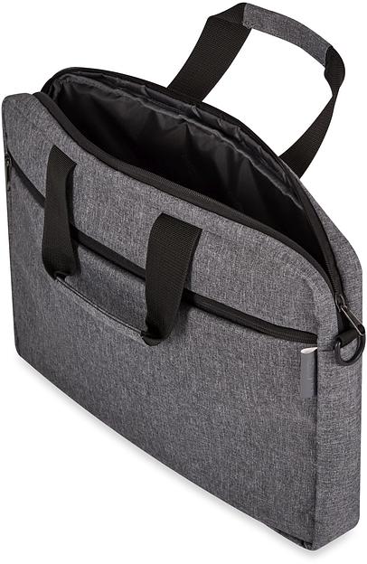 Сумка для ноутбука 15.6" Digma R-270 серый/черный полиэстер (R270GBK) фото 5