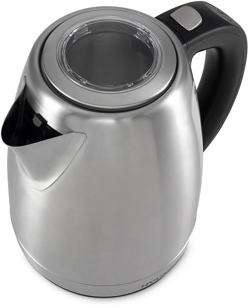 Чайник электрический Hyundai HYK-S8408 1.7л. 2200Вт серебристый матовый/черный (корпус: нержавеющая сталь) фото 6