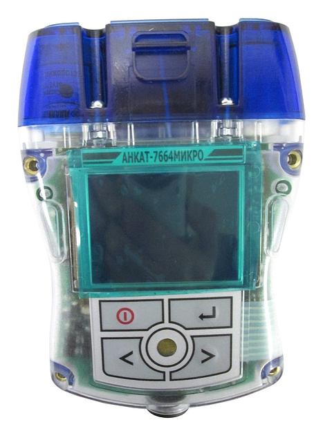 АНКАТ-7664 Микро-01 ИБЯЛ.413411.053-01 (с вибросигналом) переносной 3-х компонентный газоанализатор: Ex горючие газы ((0-50)% НКПР), О2 кислород ((0-30)% об.), СО угарный газ ((0-200)мг/м3) взрывозащищённый фото 7