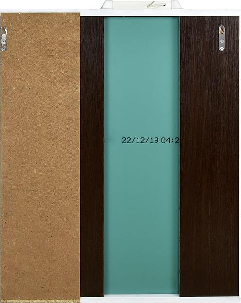 Зеркало-шкаф Мираж 60 DORATIZ 2711.092, правый, белый, венге фото 4