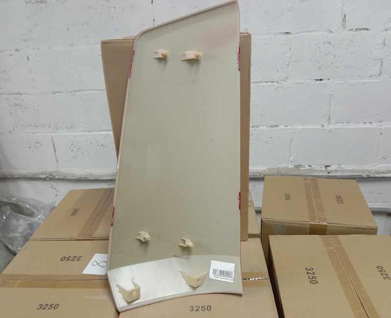 Обтекатель кабины внешний правый SHACMAN X5000 рестайлинг (красный) DZ14251110522 фото 2