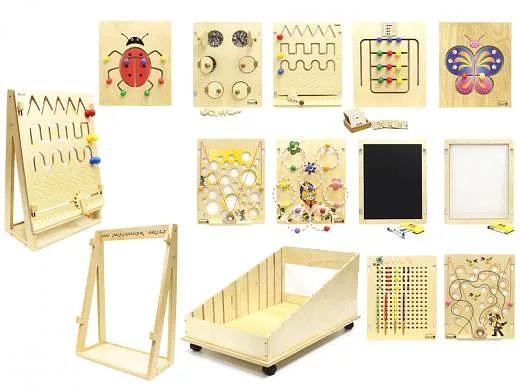 Комплект «Игровые панели малые, с настенным основанием» арт.К.25.2 ОПТ фото 1