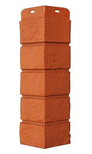 Панель фасадная полипропиленовая GL Состаренный кирпич Стандарт терракота фото 2