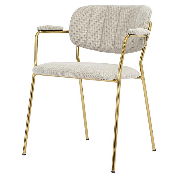 Стул Eirill, шенилл, серый фото 1