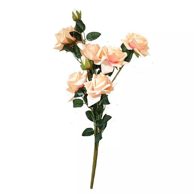 Букет тройная ветка с 6 головками и 2 бутонами 70см фото 1