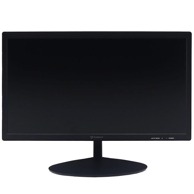 Монитор Raskat V19H6DA 19.5", VA, 1600*900, VGA+HDMI, 5 ms, 178°/178°, 1000:1, 60Hz, черный фото 1