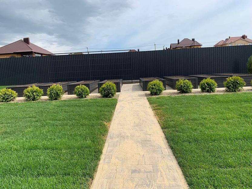 Изготовление и монтаж приподнятых грядок (Французские огородики) фото 5