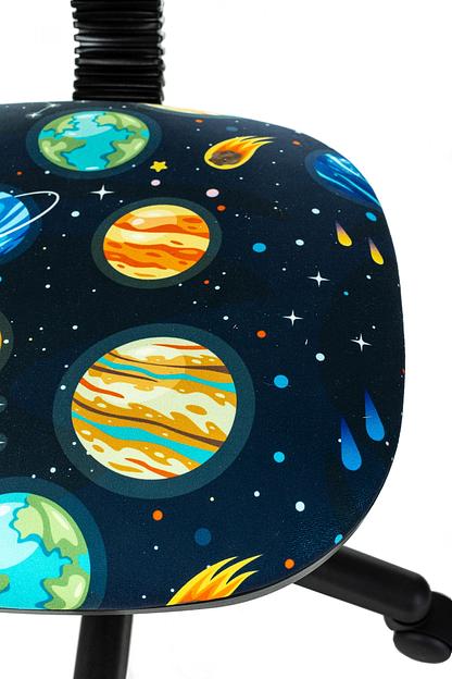 Кресло детское Бюрократ CH-204NX темно-синий космонавт крестов. пластик фото 5