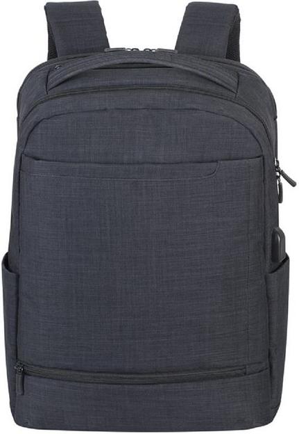 Рюкзак для ноутбука 17.3" Riva 8365 черный полиэстер фото 1