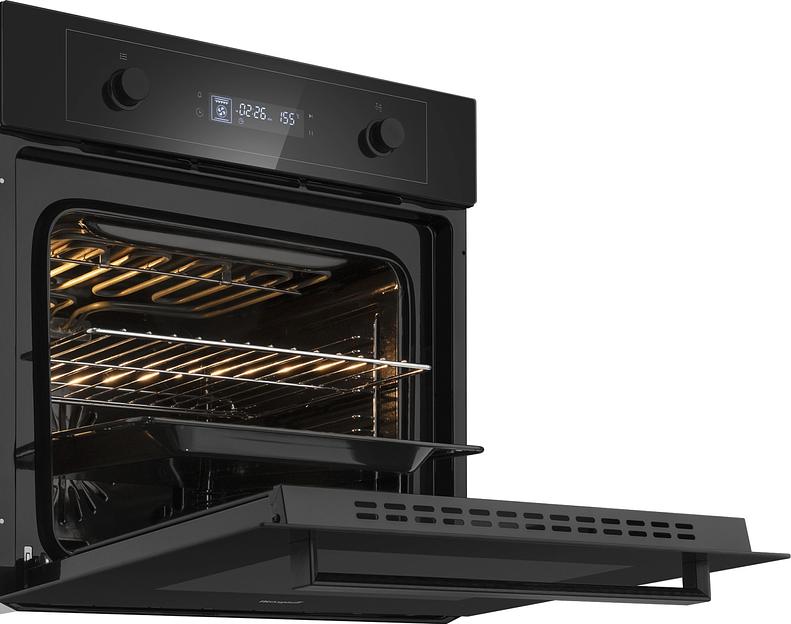 Духовой шкаф Электрический Weissgauff EOM 610 PDBS черный фото 9