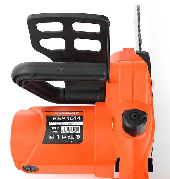 Электрическая цепная пила Patriot ESP 1614 1500Вт дл.шин.:14" (35cm) фото 3