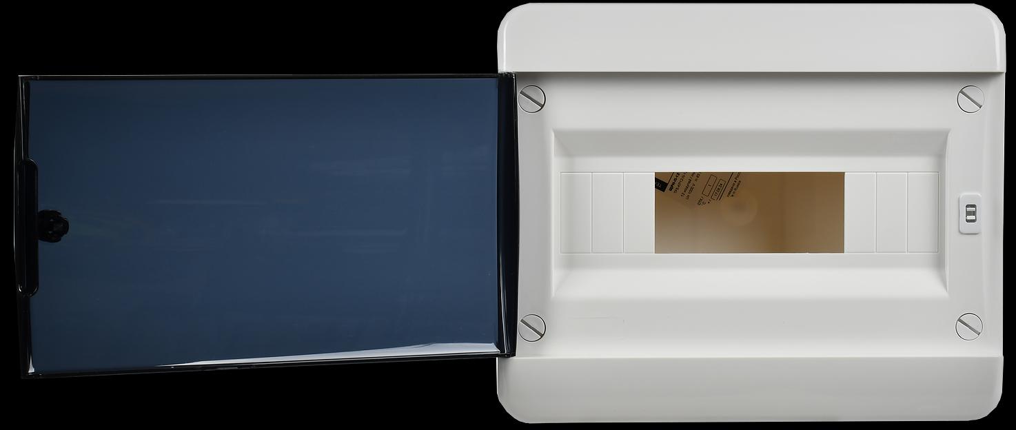 Корпус пластиковый ЩРН-П-12 IP41 черн. прозр. дверь TEKFOR IEK TF5-KP12-N-12-41-K01-K03 фото 3