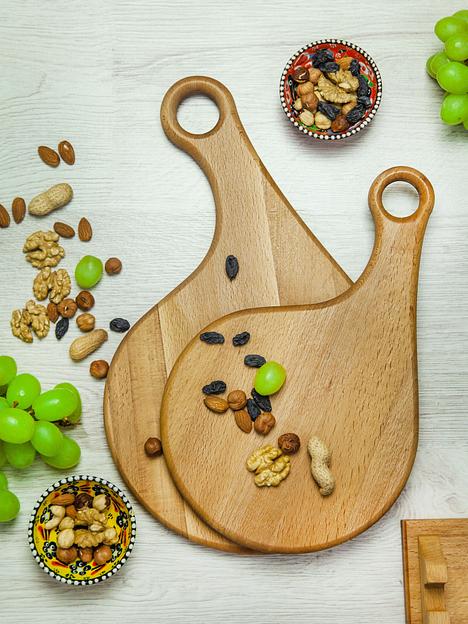 Набор разделочных досок на подставке фото 4