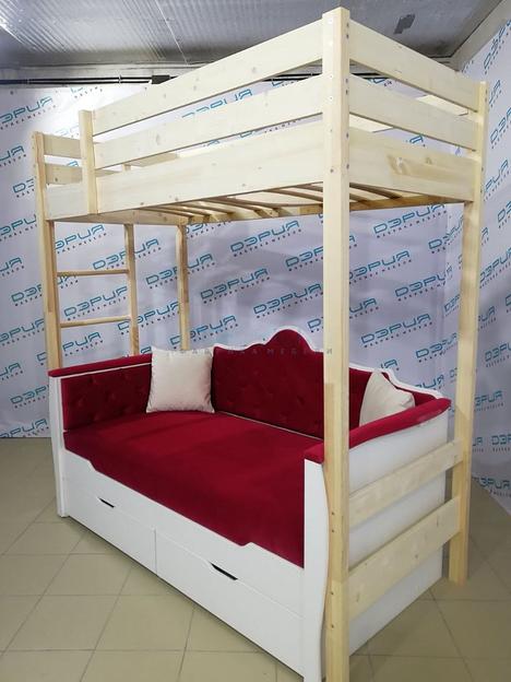 Кровать двухъярусная детская Дельта фото 3